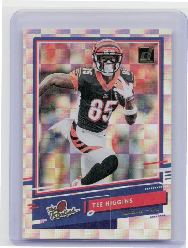 2020 Donruss Tee Higgins #TR-TH Bengals The Rookies