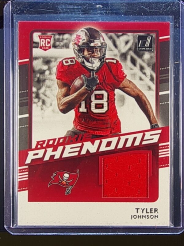 2020 Donruss Tyler Johnson JSY #RP-TJ Buccaneers Rookie Phenom Jerseys
