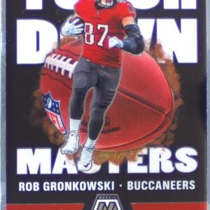2020 Mosaic Rob Gronkowski #TM9 Buccaneers Touchdown Masters