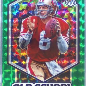 2020 Mosaic Steve Young #OS5 49ers Old School Prizm Green