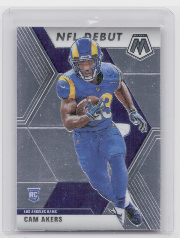 2020 Panini Mosaic Cam Akers NFL Debut #277 Rams