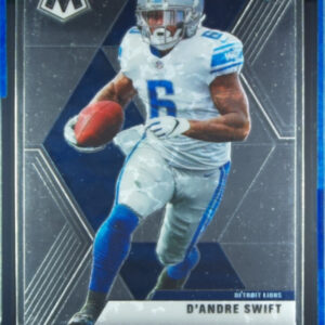 2020 Panini Mosaic D'Andre Swift RC #215 Lions