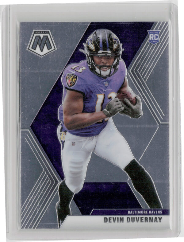 2020 Panini Mosaic Devin Duvernay RC #232 Ravens