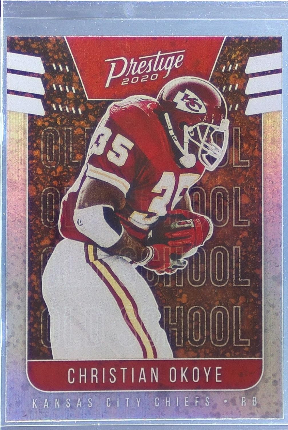 2020 Prestige Christian Okoye #OS-CO Chiefs Old School