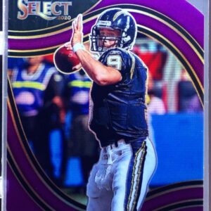 2020 Select Drew Brees Purple Prizm Die Cut #315 Chargers