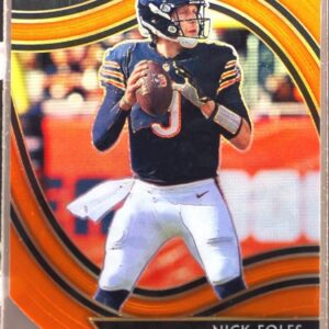 2020 Select Nick Foles Orange Prizm Die Cut #331 Bears