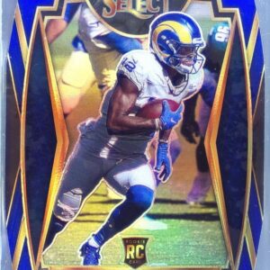 2020 Select Van Jefferson Blue Prizm Die Cut RC #171 Rams