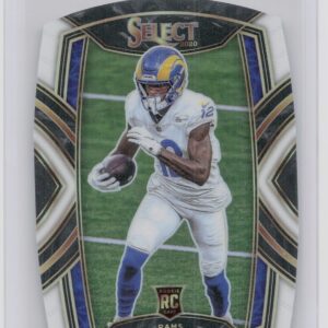2020 Select Van Jefferson White Prizm Die Cut RC #271 Rams