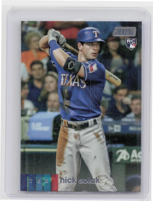 2020 Stadium Club Nick Solak Rookie #151 Rangers