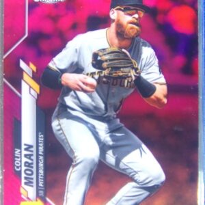 2020 Topps Chrome Colin Moran Pink Refractor #99 Pirates