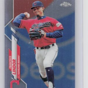 2020 Topps Chrome Francisco Lindor #156 Indians