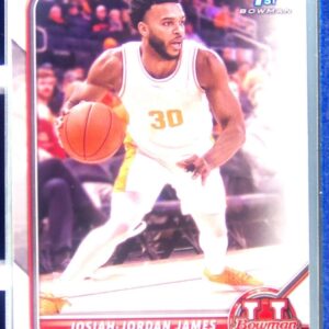 2021-22 Bowman University Josiah-Jordan James RC #68 Volunteers