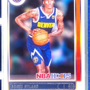 2021-22 Hoops Bones Hyland RC #224 Nuggets