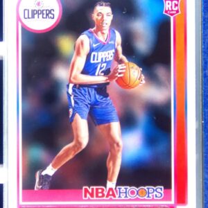 2021-22 Hoops Brandon Boston Jr. RC #233 Clippers