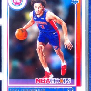 2021-22 Hoops Cade Cunningham RC #201 Pistons