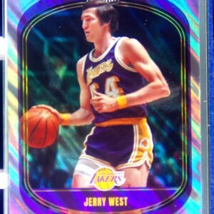2021-22 Panini NBA Player of the Day Jerry West Moon Lava /199 #87 Lakers