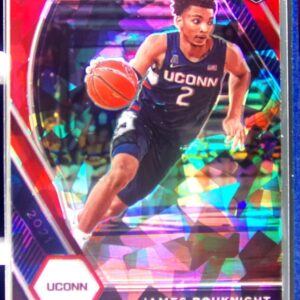 2021-22 Prizm Draft Picks James Bouknight Red Ice RC #12 Huskies