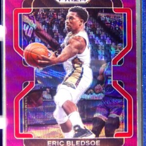 2021-22 Prizm Eric Bledsoe Purple Wave #10 Clippers