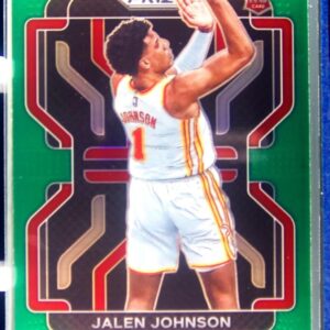 2021-22 Prizm Jalen Johnson Green RC #305 Hawks