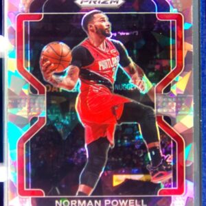 2021-22 Prizm Norman Powell Ice #119 Blazers