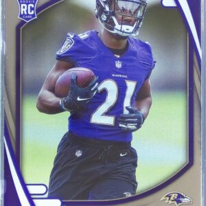 2021 Absolute Brandon Stephens Green RC #195 Ravens