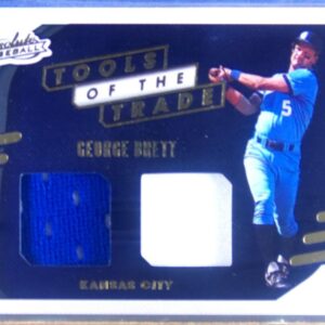 2021 Absolute George Brett JSY #TT2-GB Royals Tools of the Trade 2 Swatch