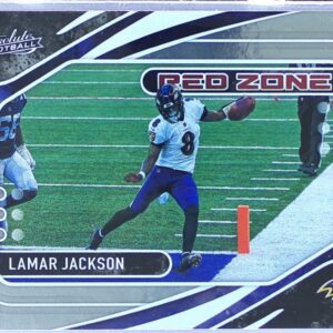 2021 Absolute Lamar Jackson #RZ20 Ravens Red Zone