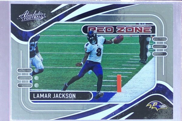2021 Absolute Lamar Jackson #RZ20 Ravens Red Zone