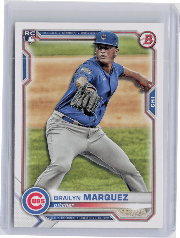 2021 Bowman Brailyn Marquez RC #43 Cubs