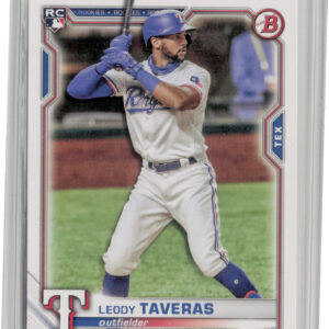 2021 Bowman Leody Taveras RC #18 Rangers