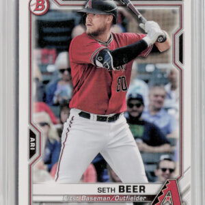 2021 Bowman Seth Beer #BP-60 Diamondbacks Prospects