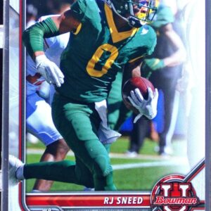 2021 Bowman University R.J. Sneed #72 Bears First Bowman