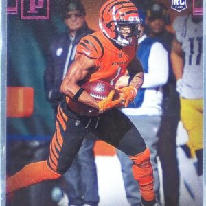 2021 Chronicles Ja'Marr Chase RC #PA-24 Bengals Panini Pink