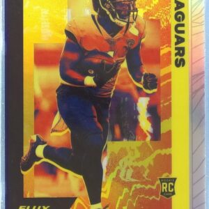 2021 Chronicles Travis Etienne Jr. RC #FX-8 Jaguars Flux Rookies Silver