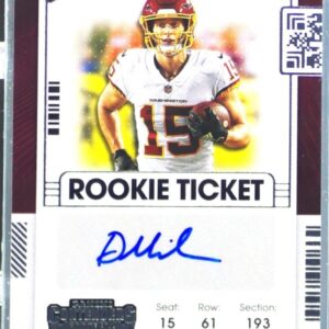 2021 Contenders Dax Milne RC Auto #261 Team