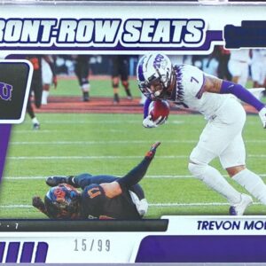 2021 Contenders Draft Picks Trevon Moehrig /99 #39 Frogs Draft Class Blue