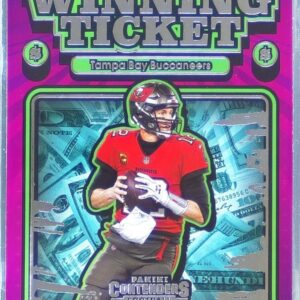 2021 Contenders Tom Brady #WT-TBR Buccaneers Winning Ticket
