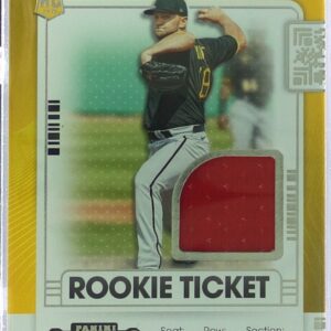 2021 Contenders Wil Crowe JSY #RTJ-WC Pirates Rookie Ticket Jersey