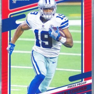 2021 Donruss Amari Cooper Press Proof Red #189 Cowboys