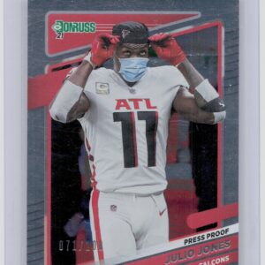 2021 Donruss Julio Jones Press Proof /100 #233