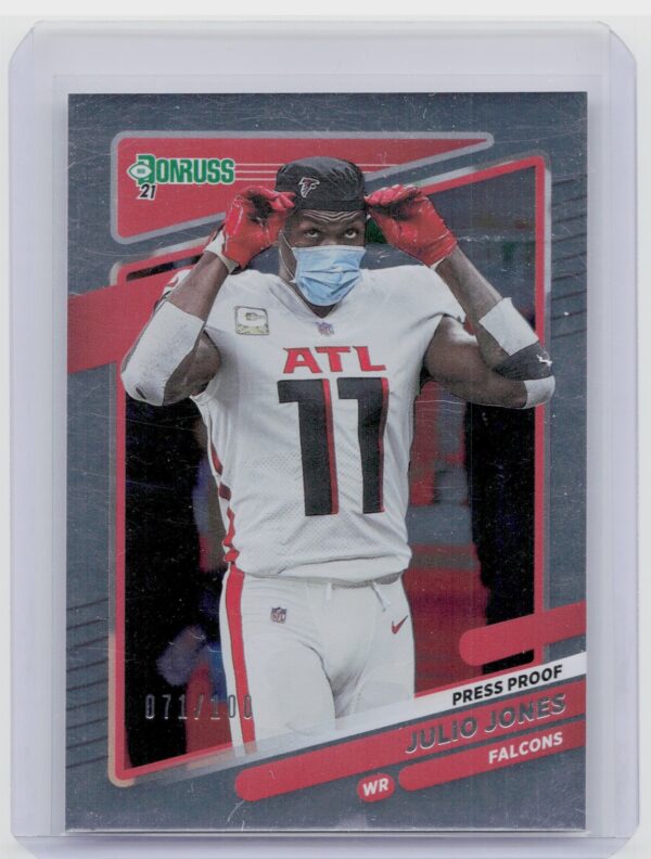 2021 Donruss Julio Jones Press Proof /100 #233