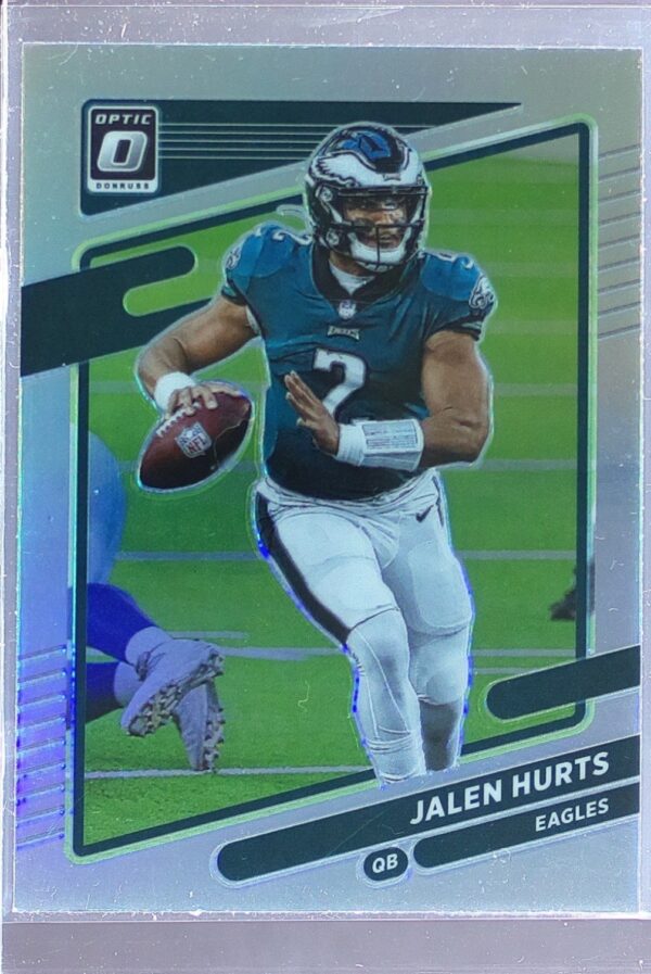 2021 Donruss Optic Jalen Hurts Holo #9 Eagles