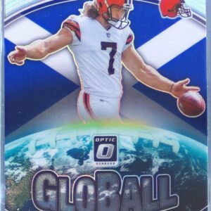 2021 Donruss Optic Jamie Gillan #GB-11 Browns GloBall