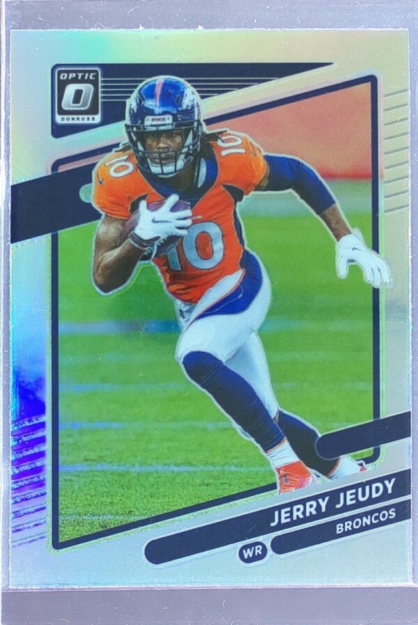 2021 Donruss Optic Jerry Jeudy Holo #27 Broncos
