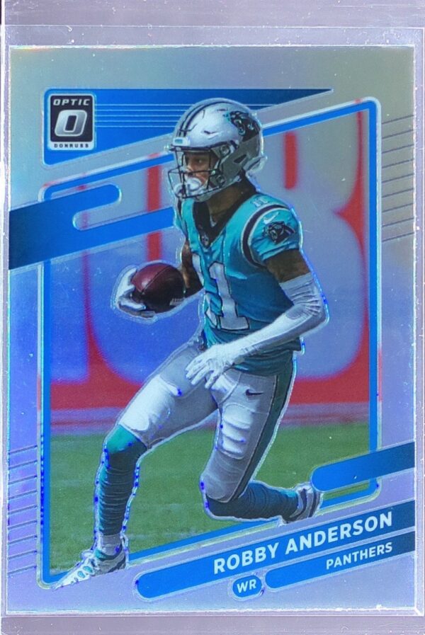 2021 Donruss Optic Robby Anderson Holo #158 Panthers