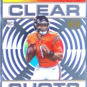 2021 Illusions Justin Fields RC #CS-19 Bears Clear Shots
