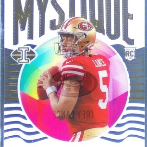 2021 Illusions Trey Lance RC #MY-3 49ers Mystique