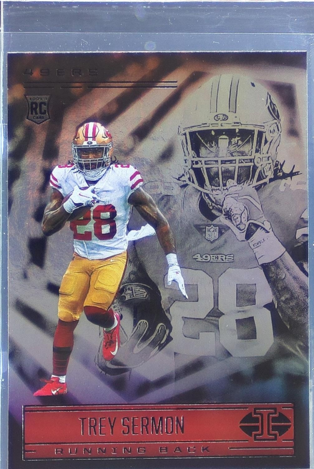 2021 Illusions Trey Sermon Retail RC #82 49ers