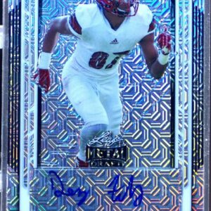 2021 Leaf Metal Draft Dez Fitzpatrick Autographs Mojo Silver Auto /30 #BA-DF1