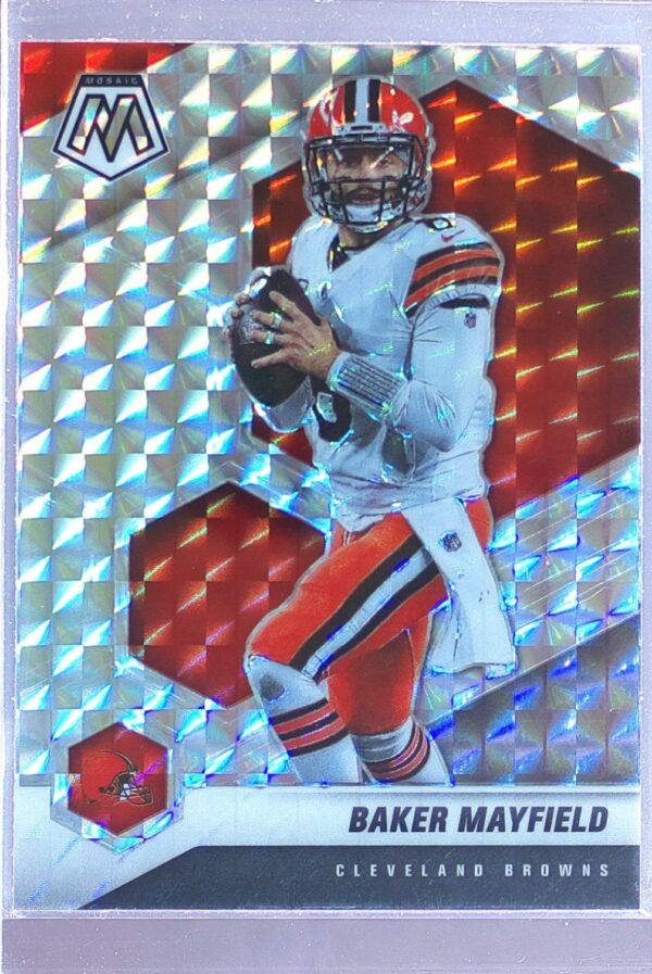 2021 Mosaic Baker Mayfield Prizm #52 Browns